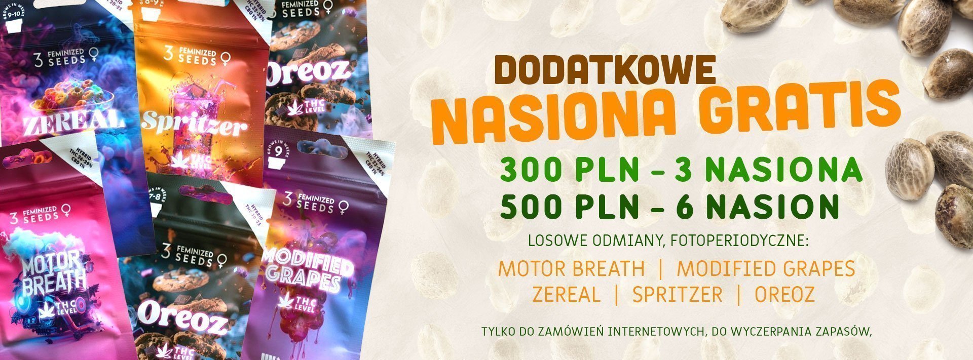Rozdajemy darmowe nasiona